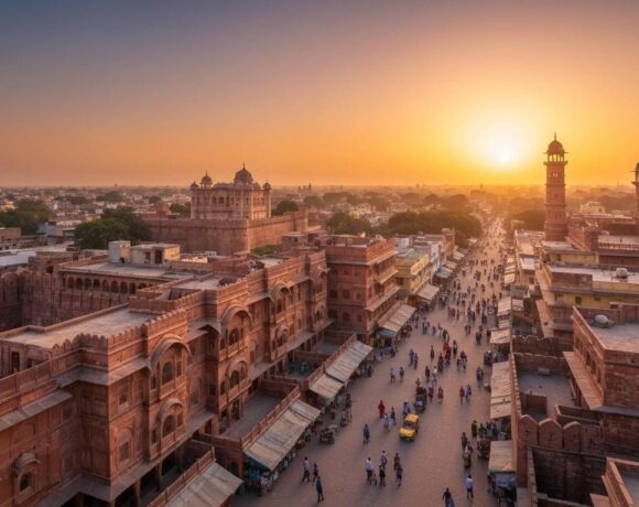Rajasthan cityscape