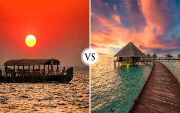 India vs Maldives honeymoon — Taj Lake Palace Udaipur beside Maldives overwater villa