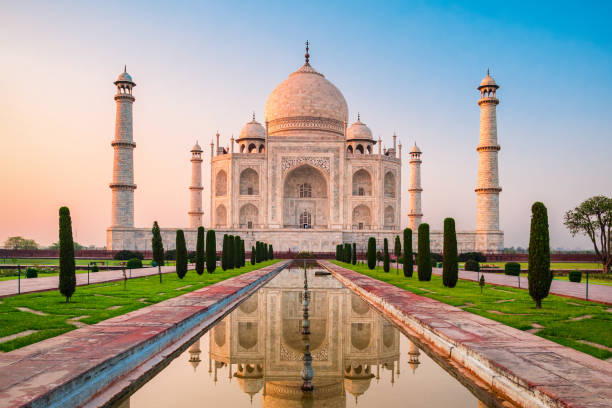 Taj Mahal in Agra, one of the most romantic destinations in India