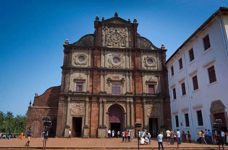 Basilica of Bom Jesus, UNESCO World Heritage Site in Old Goa