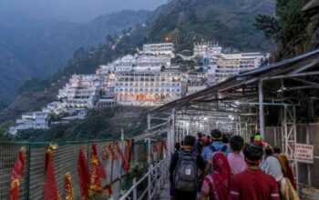 NRI family on the Vaishno Devi pilgrimage trek