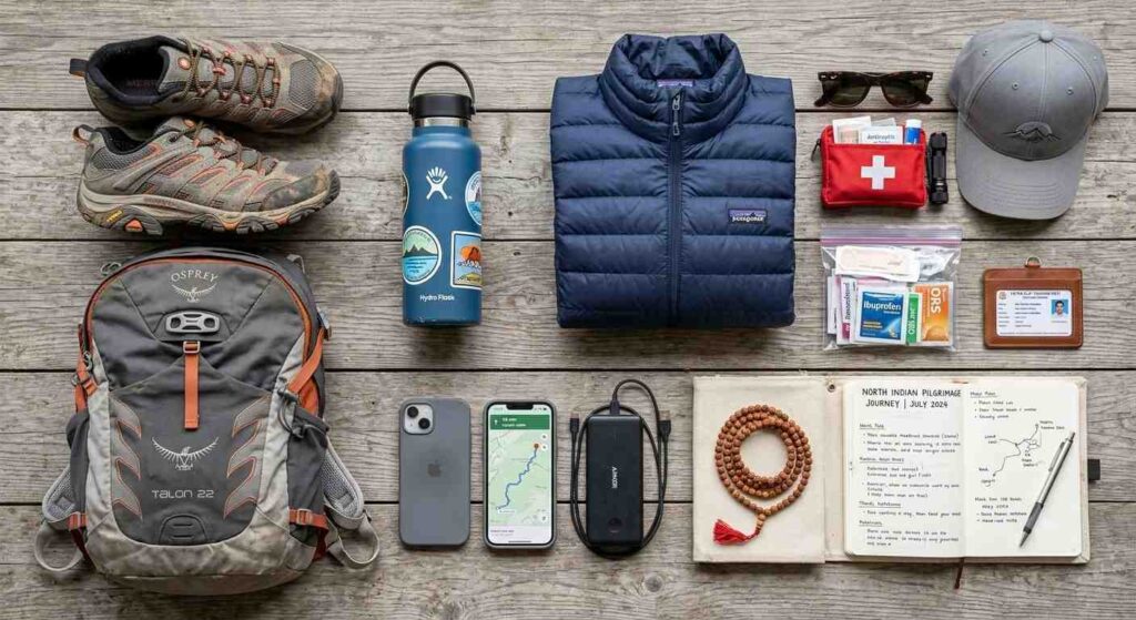 Essential items to pack for a comfortable Nau Devi Darshan pilgrimage