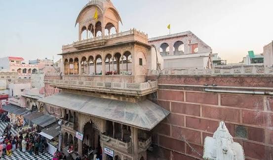 Banke Bihari Temple in Vrindavan, near Mathura