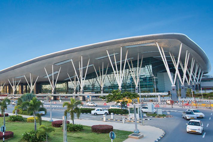 Indian airport terminal, a designated entry point for e-Visa holders